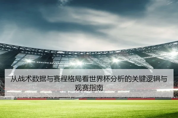 从战术数据与赛程格局看世界杯分析的关键逻辑与观赛指南